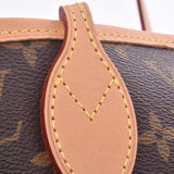 LOUIS VUITTON Monogram Neverfull MM Pivoine M41178中性Monogram帆布手提袋Shindo二手Ginzo