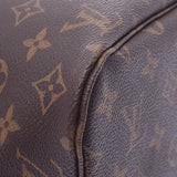 LOUIS VUITTON Monogram Neverfull MM Pivoine M41178中性Monogram帆布手提袋Shindo二手Ginzo