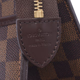 LOUIS Vuitton Louis Vuitton Damier Riviera SP order Brown n48022 ladies Damier canvas handbag AB rank used silver stock