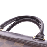 LOUIS Vuitton Louis Vuitton Damier Riviera SP order Brown n48022 ladies Damier canvas handbag AB rank used silver stock