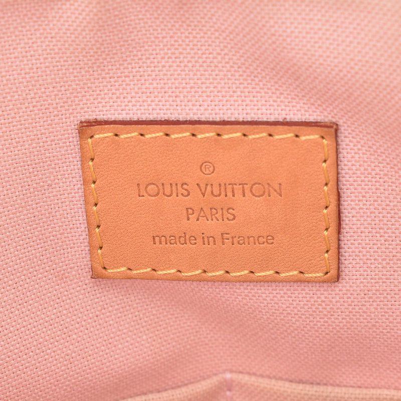 LOUIS VUITTON ルイヴィトン ダミエ アズール イエナMM 白 N44040 レディース トートバッグ Bランク 中古 銀蔵