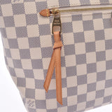 Louis Vuitton Damier azure Jena mm white n44040 Womens Damier azure Canvas Tote Bag B