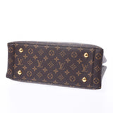 LOUIS VUITTON Monogram Flower手提袋Kokuriko M43553女士Monogram帆布手提袋A级二手Ginzo