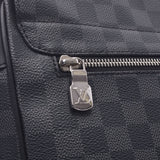 LOUIS VUITTON 路易威登达米尔石墨区 MM NM 黑色/灰色 N41029 男士达米尔格拉菲特帆布肩包 A 级二手银藏