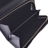 LOUIS VUITTON, Louviton, e, Port-Port-Fouille, black silver, black silver, gold fittings, M63972, number two epireza, two wallets, A rank used, silver,