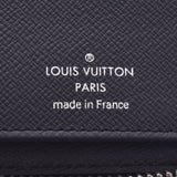 LOUIS Vuitton Louis Vuitton graphic zippy wallet velvet current black/grey n63095 men's Damier graphic fit canvas long wallet AB rank used silver stock