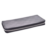 LOUIS Vuitton Louis Vuitton graphic zippy wallet velvet current black/grey n63095 men's Damier graphic fit canvas long wallet AB rank used silver stock