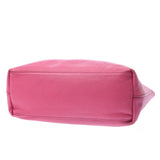 PRADA Prada Pink Ladies Calf Tote Bag B Rank Used Ginzo