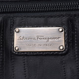 Salvatore Ferragamo Gancio Black Ladies Calf Tote Bag AB Rank Used Ginzo