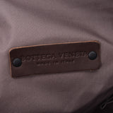 BOTTEGAVENETA Bottega Veneta intrette chart mini Boston bag black tea BO1623013K unisex calf handbag AB rank used silver stock