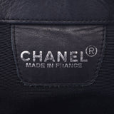 Chanel long shoulder type Black Womens calf Tote B