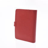 CHANEL シャネル 手帳カバー 赤 レディース キャビアスキン 手帳カバー ABランク 中古 銀蔵