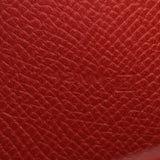 HERMES Hermes Azap Long Rouge Ash □ L engraved (around 2008) Ladies Vaux Epson wallet B rank used Ginzo
