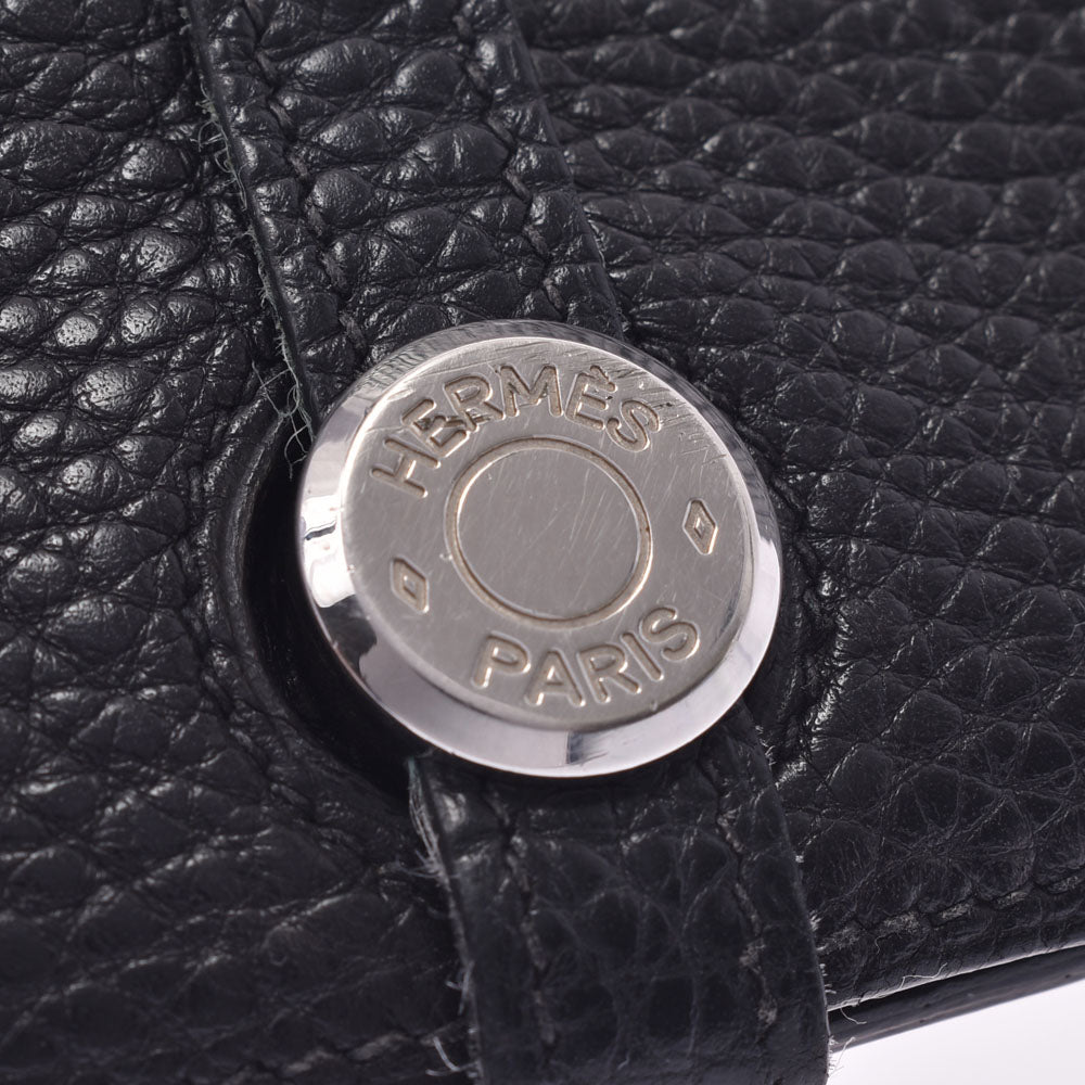 エルメスドゴンGM 黒 シルバー金具 □I刻印(2005年頃)刻印 ユニ