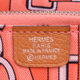 HERMES Hermes Azap long silk imprint a(circa 2017) Women's Vo Epson long wallet AB rank used silver