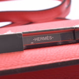 HERMES Hermes Constance mini Rouge tomato Pink / Silver Bracket D engraved(circa 2019) Women's Vauxhall Epson shoulder bag unused silver