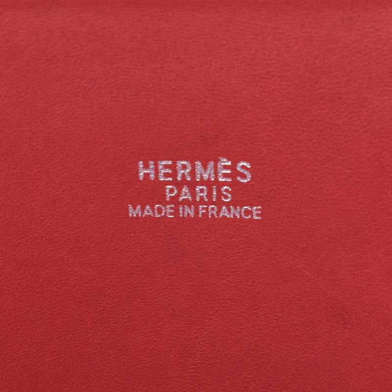 HERMES Hermes bolide 37 2WAY bag Rouge Ash Silver fittings 刻印 G engraved(circa 2003) ladies ' Tryon Clemence handbag AB rank used silver stock