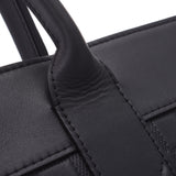 LOUIS Vuitton Louis Vuitton Damien finicabavoyage black n42239 men's leather tote bag a-rank used silver