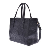 Salvatore Ferragamo 2WAY bag black ladies calf tote bag A rank used Ginzo