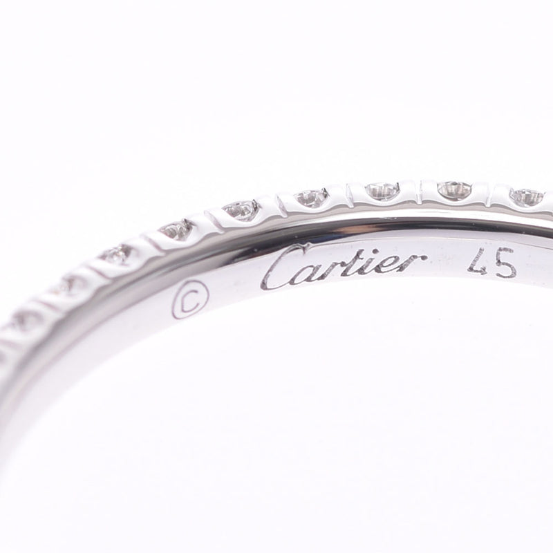 CARTIER カルティエ エタンセルドゥカルティエ #45 フルエタニティリング 5号 K18WG/ダイヤ リング・指輪 Aランク 中古 銀蔵