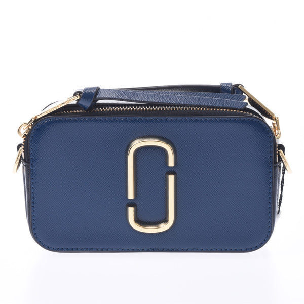 MARC JACOBS Mark Jacobs Snapshots 2 WAY bag Blue/Multi M0014146-455 Ladies Cattle Floor Shalder Bag Gingzo (New Ginghouse)