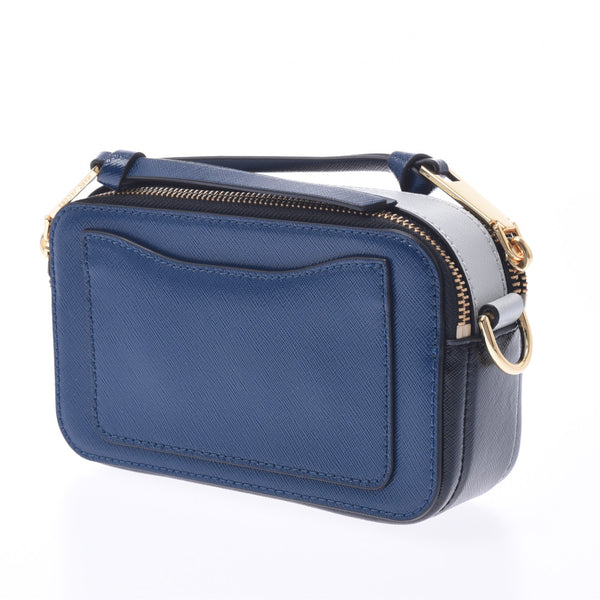 MARC JACOBS Mark Jacobs Snapshots 2 WAY bag Blue/Multi M0014146-455 Ladies Cattle Floor Shalder Bag Gingzo (New Ginghouse)