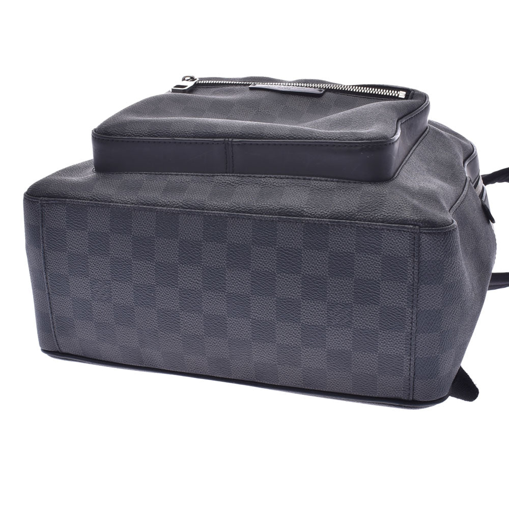 ルイヴィトングラフィット ジョッシュ 14137 黒/グレー メンズ ダミエ