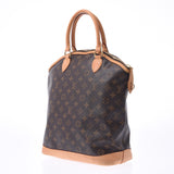 LOUIS VUITTON Monogram Rockit Vertical Brown M40103 Ladies Monogram Canvas Handbag B Rank Used Ginzo