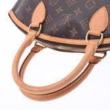 LOUIS VUITTON Monogram Rockit Vertical Brown M40103 Ladies Monogram Canvas Handbag B Rank Used Ginzo