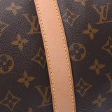 LOUIS Vuitton Louis Vuitton monogram key Pol bandriere 45 Brown M41418 unisex monogram canvas Boston Bag a-rank used silver stock