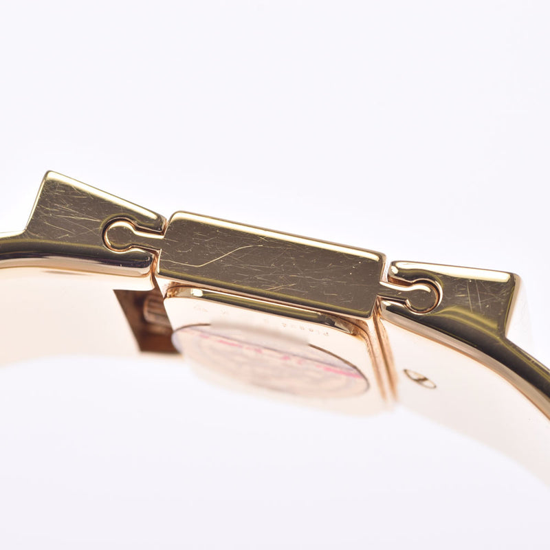 HERMES エルメス ロケ LO1.201 レディース GP/七宝 腕時計 クオーツ ゴールドタペストリー文字盤 ABランク 中古 銀蔵