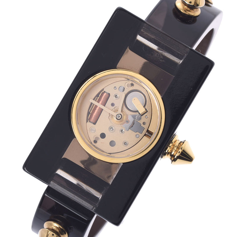 GUCCI Gucci Vintage 143.5 Ladies GP / Plastic Watch Quartz Gold Dial A Rank Used Ginzo