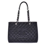 CHANEL Chanel, Matrasse, GST, Black Silver, Gold, Gold, Gold, Tot, Tot, Cavarice, Tot, A rank, used silver.