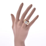 PIAGET 皮亚杰格兰西 3 环 7P 钻石 12.5 女士 K18YG/WG 戒指 A 级二手银藏