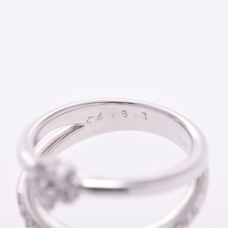 Other Sirena Azzurro siren Azzurro diamond 0.26 CT pin key ring No. 3 ladies k18wg ring-ring a rank used silver