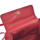 CELINE Celine 2Way bag vintage red gold fittings lady scarf handbag B rank used silver warehouse