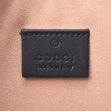 GUCCI Gucci鬼第二袋黑色445597男女皆宜的围巾离合器袋a级使用银仓库