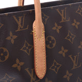 LOUIS VUITTON Monogram La Spille PM棕色M40608女士Monogram帆布手提袋B等级二手Ginzo