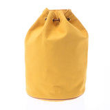 HERMES エルメス ポロションミミル 黄 ユニセックス キャンバス ショルダーバッグ Bランク 中古 銀蔵