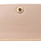 LOUIS VUITTON Verni Radrow零钱包米色M91160女士字母组合Verni硬币盒A级二手Ginzo