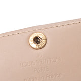 LOUIS VUITTON Verni Radrow零钱包米色M91160女士字母组合Verni硬币盒A级二手Ginzo