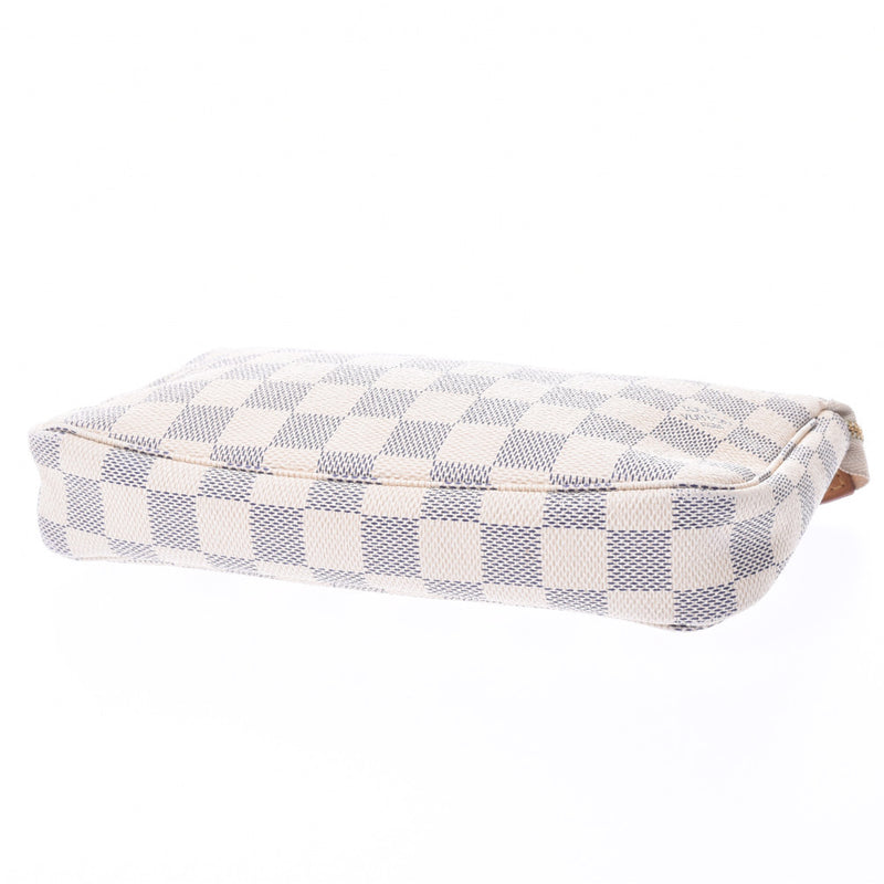 LOUIS VUITTTON路易威登达米埃尔白N51986女士达米埃尔阿兹帆布首饰袋B级二手银藏