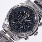 BREITLING Breitling Professional Chronograph B-2 A44362 Men's SS Watch Automatic Wound Black Table A-Rank Used Sinkjo