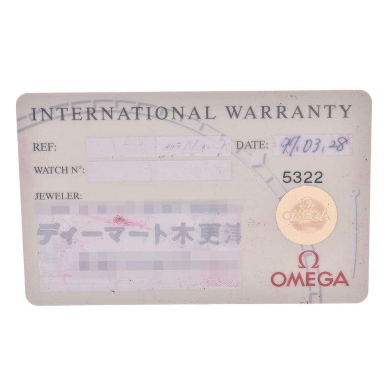 Omega omega速度大师日期3511.20男装手表自动伤口白色图一级使用Silgrin