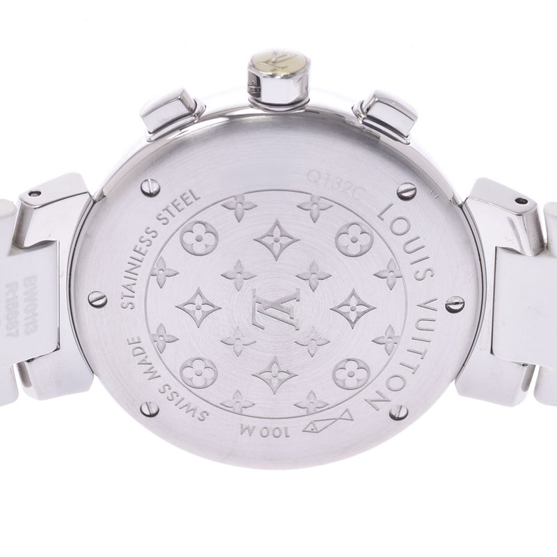 Louis Vuitton Tambour Q132C Women's Watch in Stainless Steel