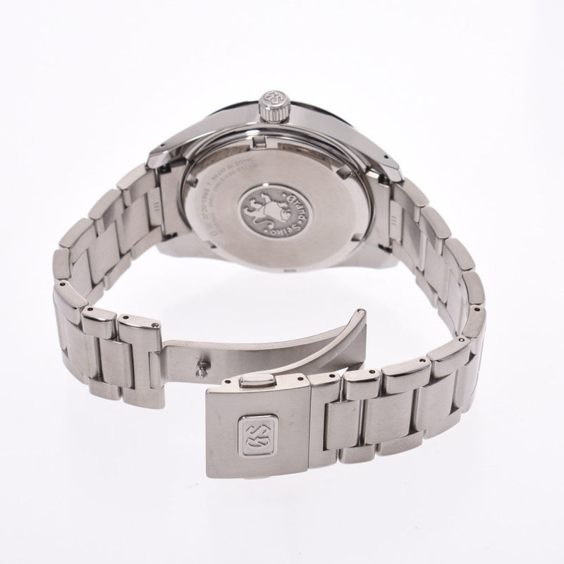 SEIKO セイコー グランドセイコー SBGA147/9R65-0CJ0 メンズ チタン 腕時計 スプリングドライブ 黒文字盤 Aランク 中古 銀蔵