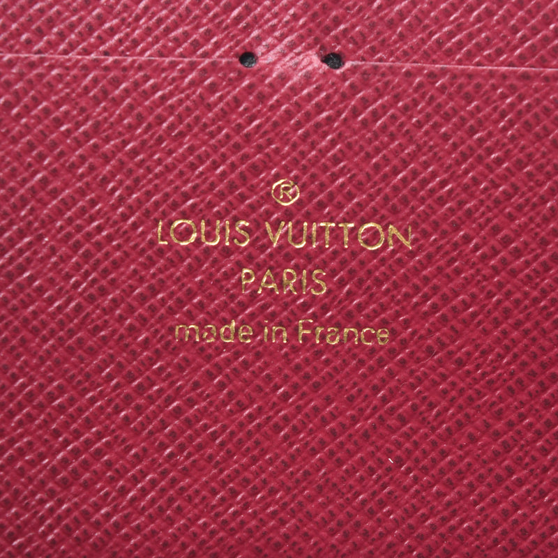 Louis Vuitton Monogram ported forcible Fuchsia m60742 Unisex Monogram canvas Wallet