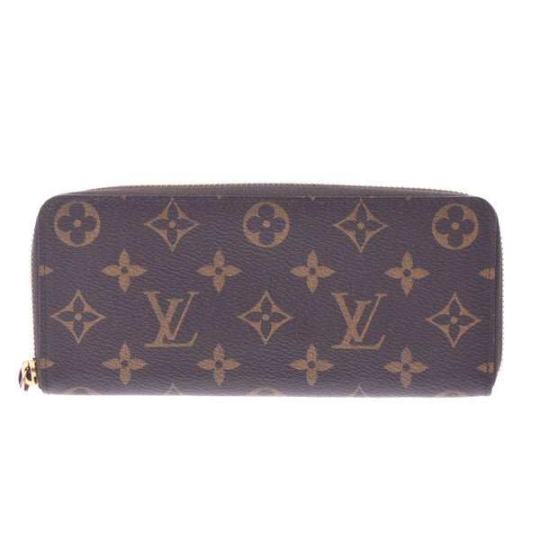 Louis Vuitton Monogram ported forcible Fuchsia m60742 Unisex Monogram canvas Wallet