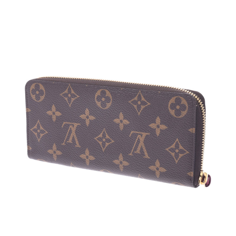 Louis Vuitton Monogram ported forcible Fuchsia m60742 Unisex Monogram canvas Wallet