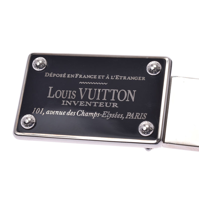 LOUIS VUITTON Louis Vuitton Graffit / Taiga Saint Tulle Avantur 95cm M9632 Men's Leather Belt A Rank Used Ginzo